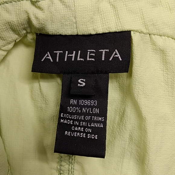 Athleta Partial Zip Hooded Pullover Size Small - Picture 6 of 6